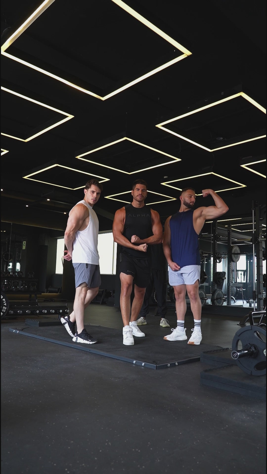 Muscle Tank | Bividi Running | Alpha Negro