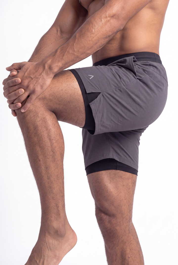 Runtech Short Grey
