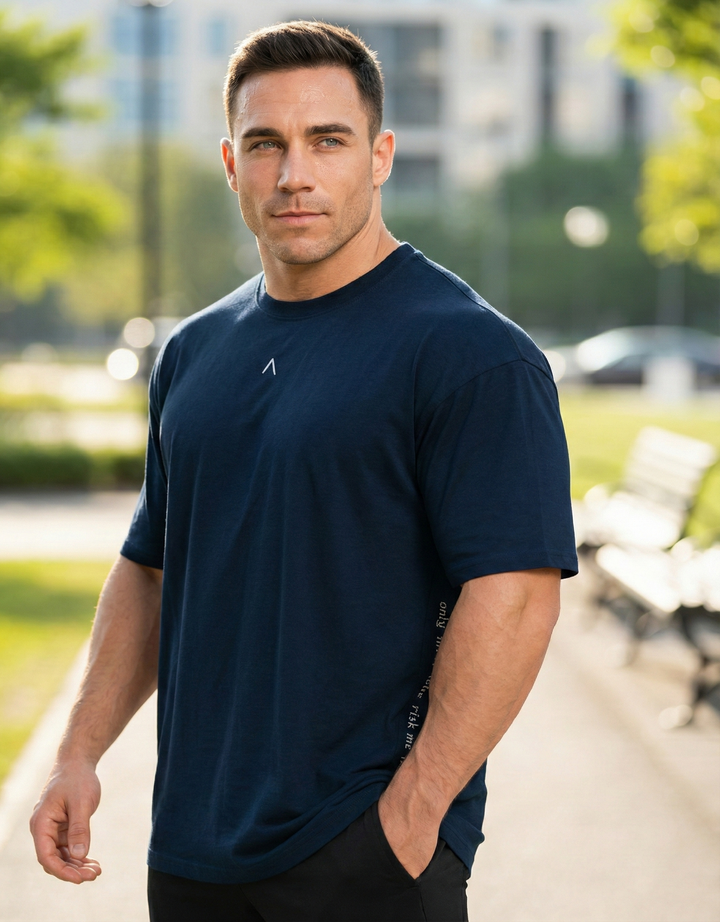 Polo Oversize | Azul Navy