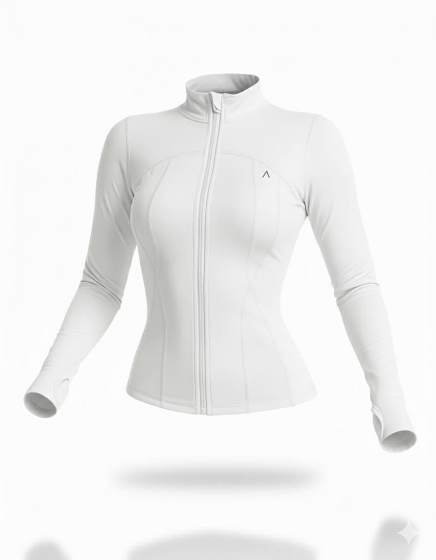 Runfit Jacket | Performance Fit | Blanco