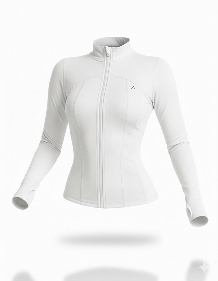 Runfit Jacket | Performance Fit | Blanco