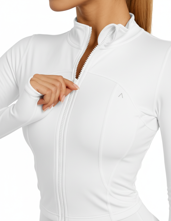 Runfit Jacket | Performance Fit | Blanco