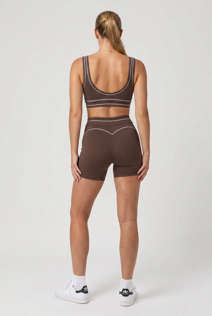 Energy Set Mocha - Set Deportivo Mujer - Ropa deportiva mujer -Alphafit