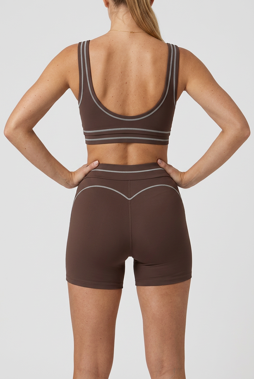 Energy Set Mocha - Set Deportivo Mujer - Ropa deportiva mujer -Alphafit