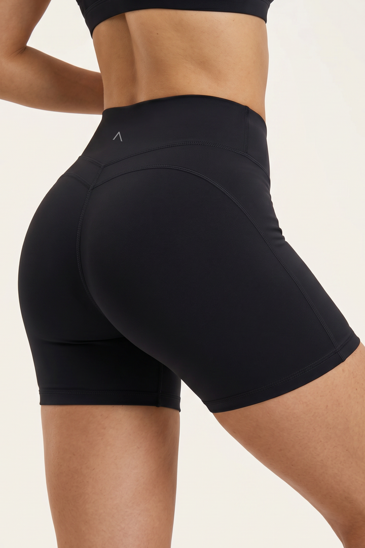 Dynamic Shorts Black - Short Deportivo Mujer - Ropa deportiva mujer -Alphafit