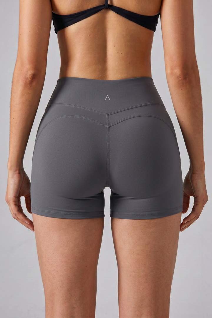 Dynamic Shorts Grey - Short Deportivo Mujer - Ropa deportiva mujer -Alphafit